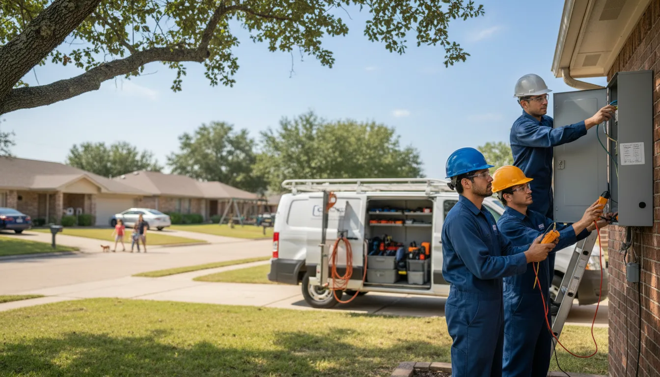 Certified electrician providing emergency electrical services in Croydon, UT